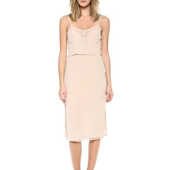 Carmella Jessamy 100 silk embroidered button dress - Picture 4 of 16